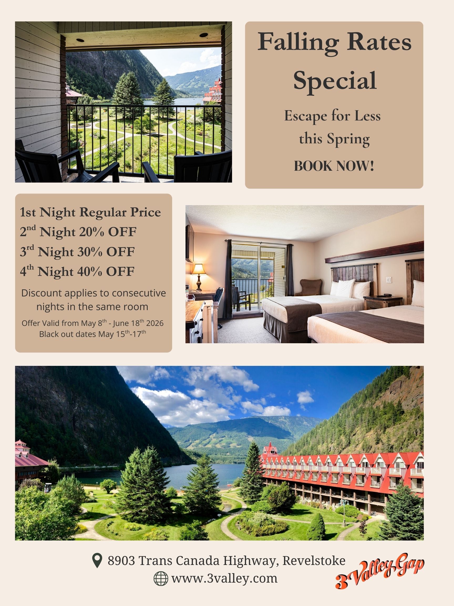 Hotel Promotion Poster blackout